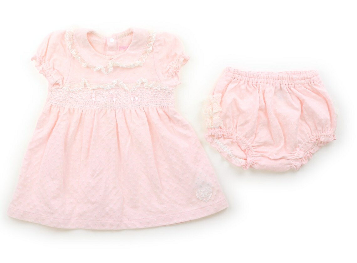 メゾピアノ mezzo piano チュニック 80 女の子 ピンク 子供服 ベビー服 キッズ アウトレット ユーズド 【中古】キッズ・ベビー・マタニティ