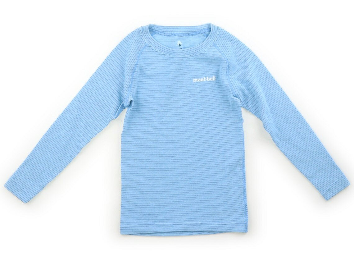 Rakuten - モンベル mont-bell Tシャツ・カットソー 120 男の子 サックス・ボーダー 子供服 ベビー服 キッズ アウトレット ユーズド 【中古】キッズ・ベビー・マタニティ
