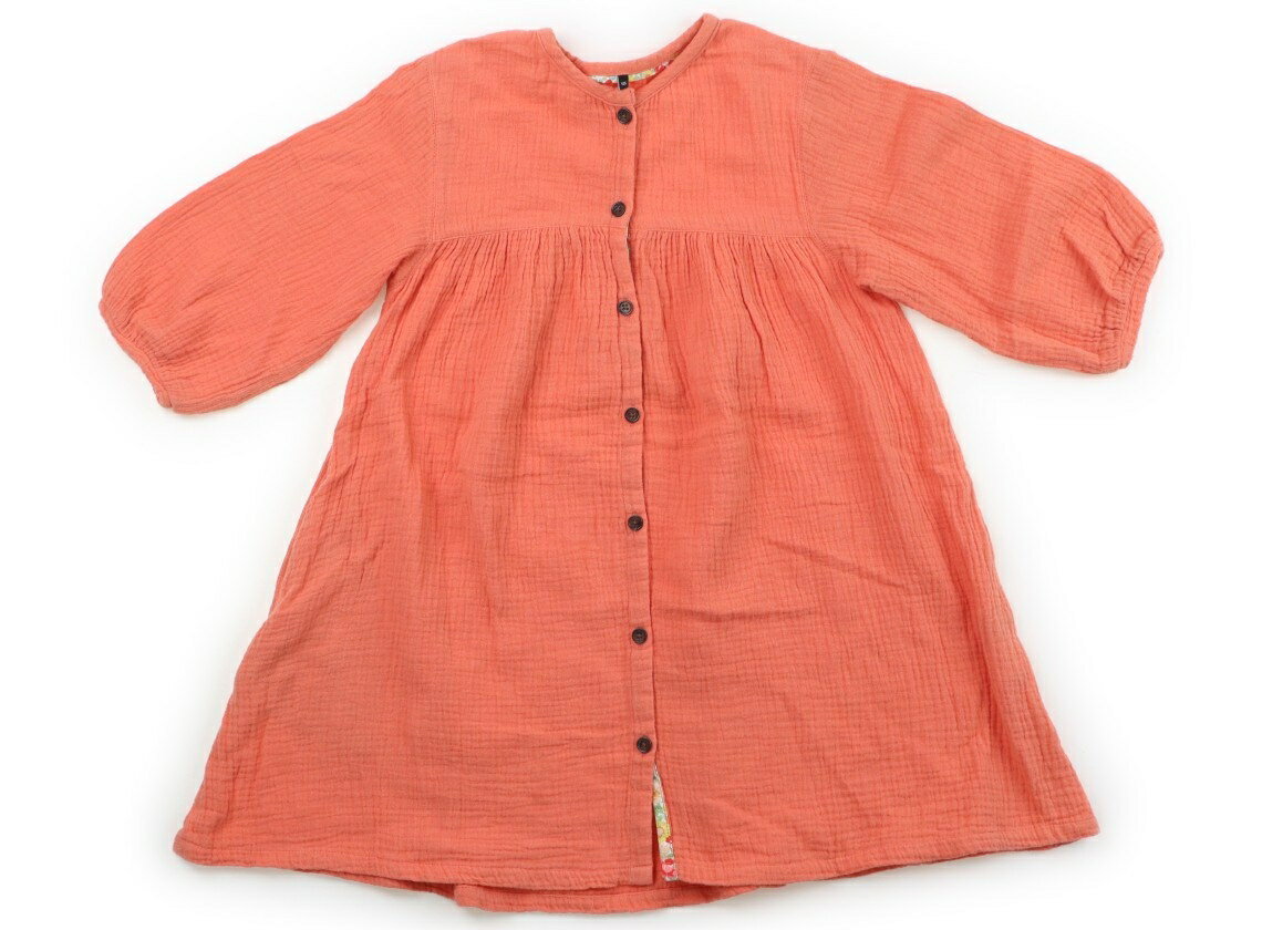 ユナイテッドアローズ UNITED ARROWS ワンピース 120 女の子 オレンジ 子供服 ベビー服 キッズ アウトレット ユーズド 【中古】キッズ・ベビー・マタニティ