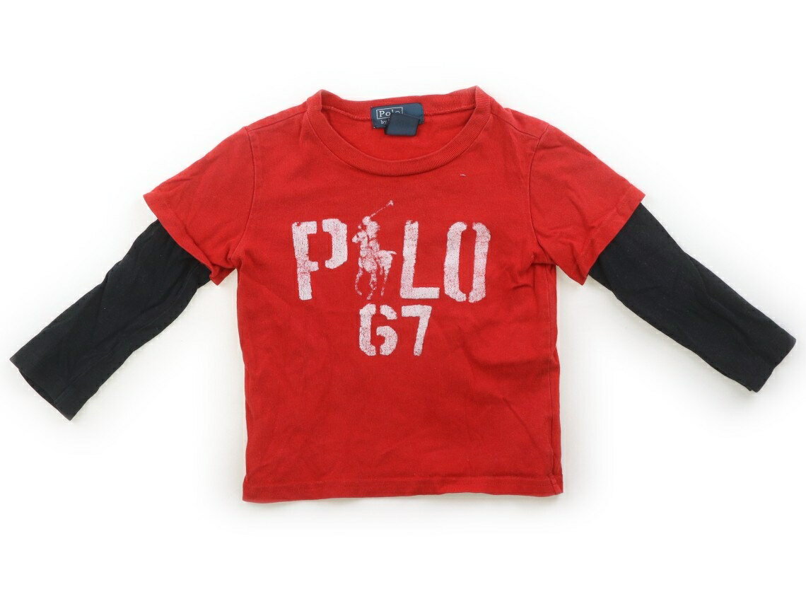 Rakuten - ポロラルフローレン POLO RALPH LAUREN Tシャツ・カットソー 90 男の子 赤、紺 子供服 ベビー服 キッズ アウトレット ユーズド 【中古】キッズ・ベビー・マタニティ