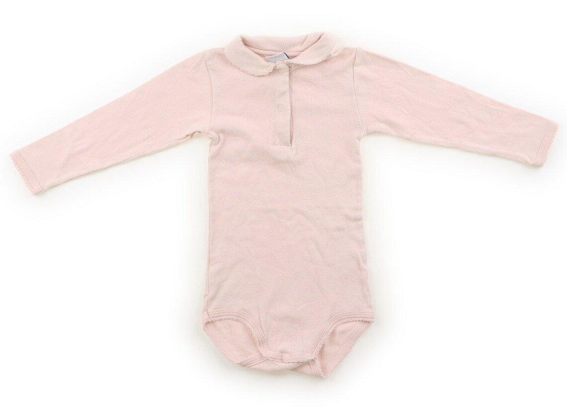 プチバトー PETIT BATEAU ロンパース 70 女の子 パステルピンク 子供服 ベビー服 キッズ アウトレット ユーズド 【中古】キッズ・ベビー・マタニティ