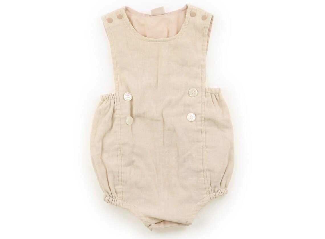 プティマイン petit main ロンパース 70 女の子 きなり 子供服 ベビー服 キッズ アウトレット ユーズド 【中古】キッズ・ベビー・マタニティ