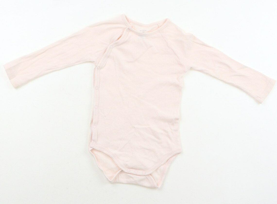 プチバトー PETIT BATEAU ロンパース 80 女の子 ライトピンク 子供服 ベビー服 キッズ アウトレット ユーズド 【中古】キッズ・ベビー・マタニティ