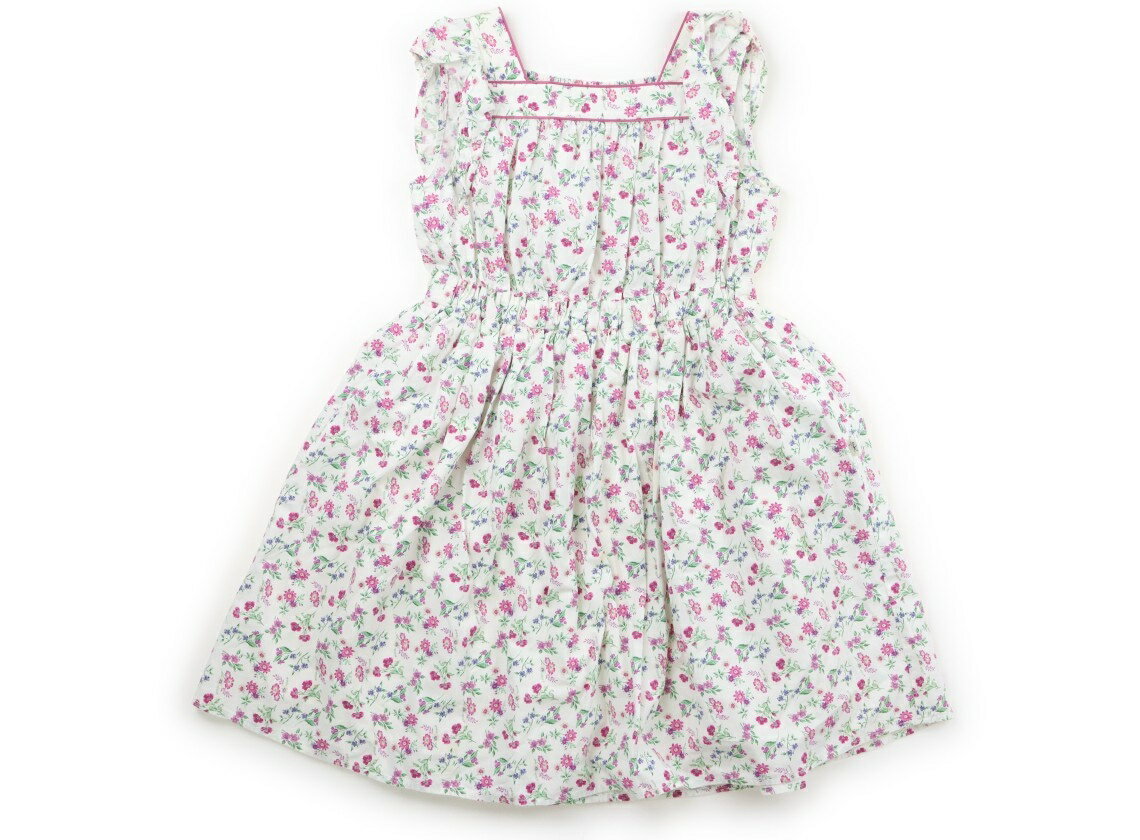 組曲 Kumikyoku ワンピース 140 女の子 白、ピンク、花柄 子供服 ベビー服 キッズ アウトレット ユーズド 【中古】キッズ・ベビー・マタニティ