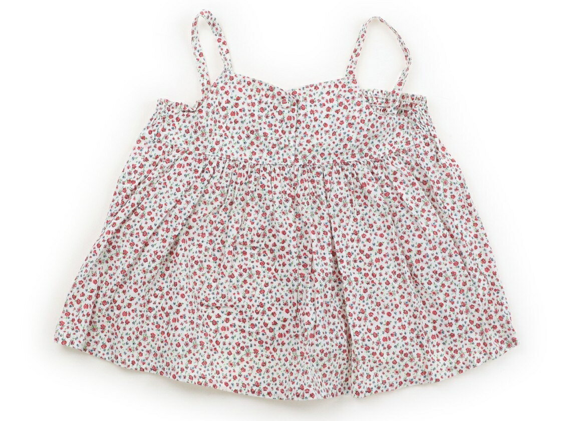 Rakuten - プティマイン petit main チュニック 80 女の子 オフ・レッド花柄 子供服 ベビー服 キッズ アウトレット ユーズド 【中古】キッズ・ベビー・マタニティ