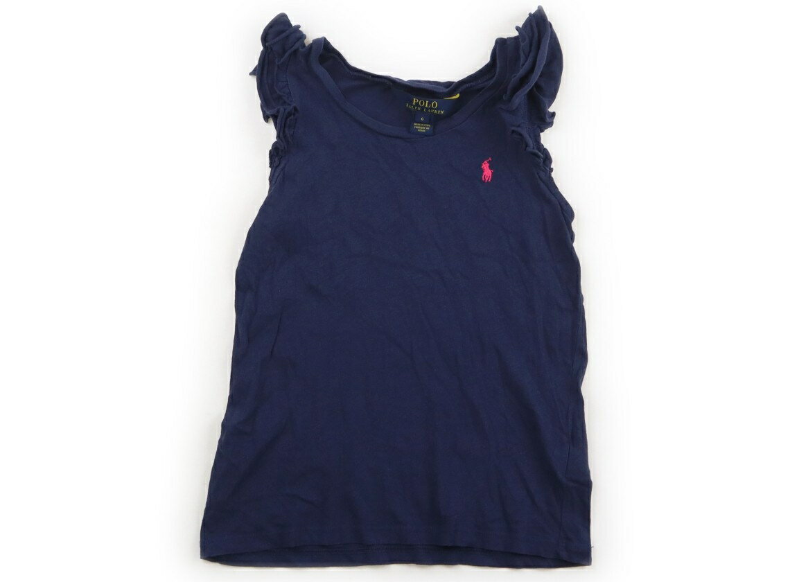 폴로 랄프 로렌 POLO RALPH LAUREN 탱크 탑 캐미솔 120 여자 네이비 아동복 아기 옷 키즈 아울렛 유즈드 [중고] 키즈 아기 출산