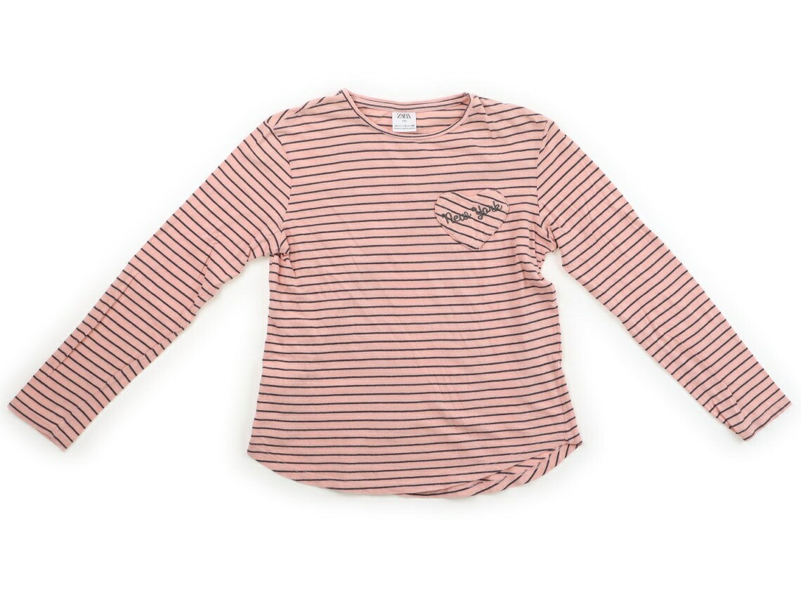 　ブランド 　ZARA(ザラ) 　カテゴリー 　Tシャツ・カットソー 　サイズ 　150サイズ 　色 　ピンク、ハート、ボーダー 　状態 　★★（返品不可） 　記名 　なし 　ジャンル 　Girl 実際のサイズ表記は152cm。ヨレと毛羽立ち強めです。普段使いにいかがでしょうか。 ＊【状態】【サイズ】に関しての詳しい説明はこちら