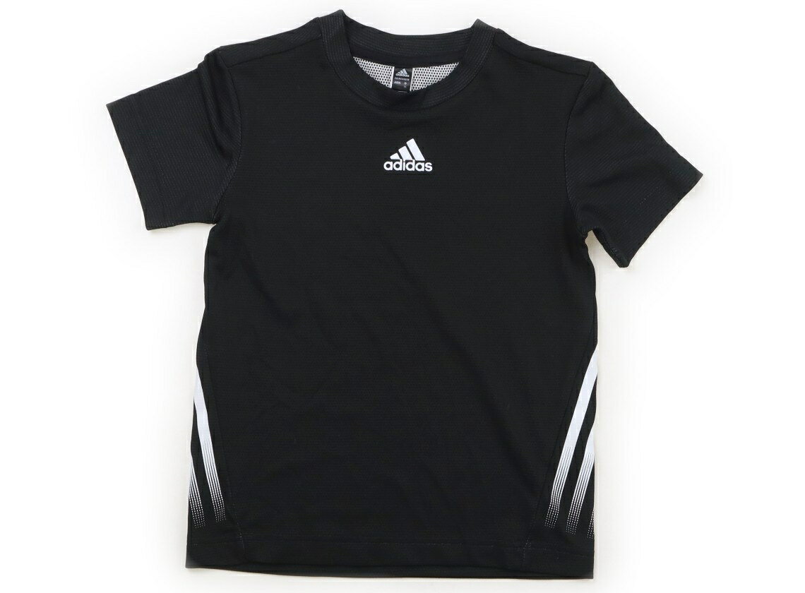アディダス Adidas スポーツウェア・ダンスウェア 120 男の子 ブラック・オフ 子供服 ベビー服 キッズ アウトレット ユーズド 【中古】キッズ・ベビー・マタニティ