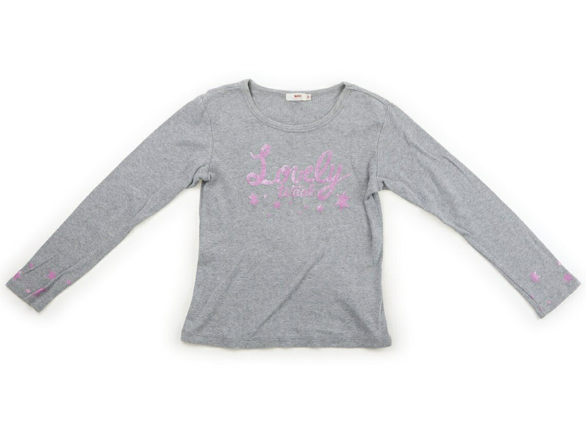 　ブランド 　WASK(ワスク) 　カテゴリー 　Tシャツ・カットソー 　サイズ 　140サイズ 　色 　グレー、パープル、ラメ、星 　状態 　★★（返品不可） 　記名 　なし 　ジャンル 　Girl ヨレと毛羽立ち、やや毛玉付着あり。普段使いにいかがでしょうか。 ＊【状態】【サイズ】に関しての詳しい説明はこちら