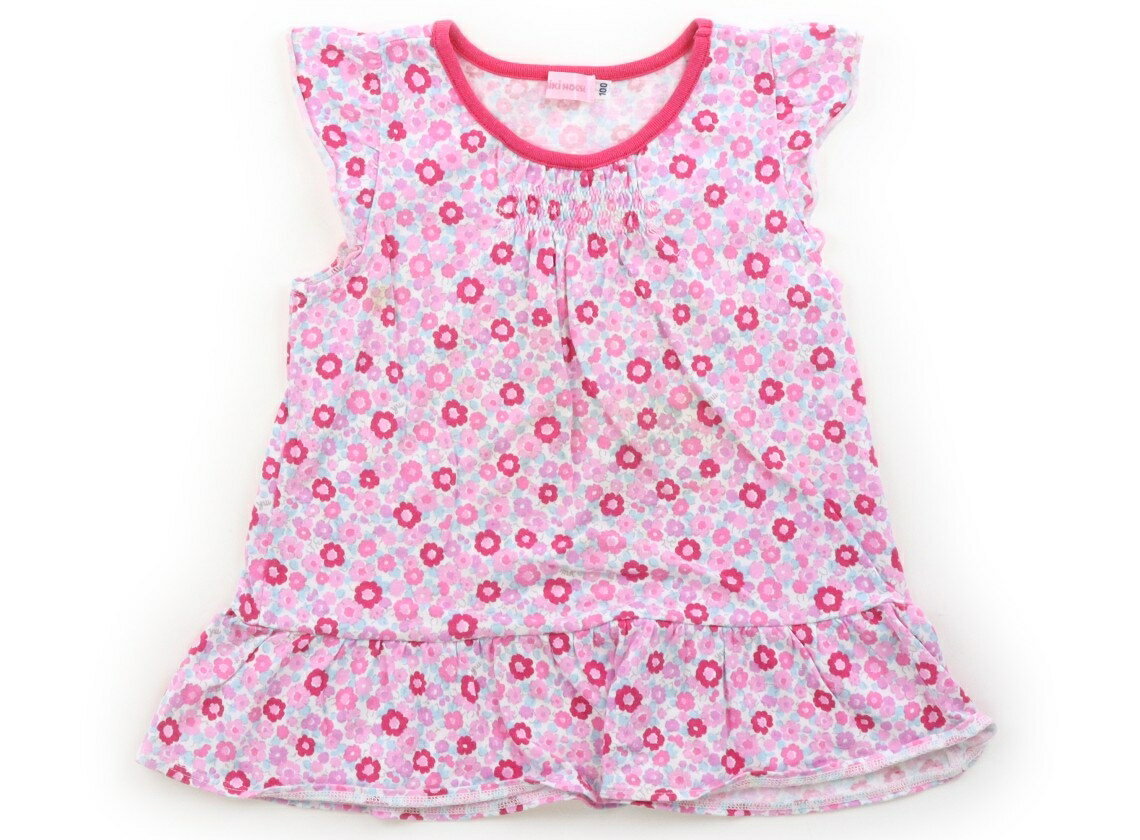 Rakuten - ミキハウス miki HOUSE Tシャツ・カットソー 100 女の子 花柄・白 子供服 ベビー服 キッズ アウトレット ユーズド 【中古】キッズ・ベビー・マタニティ