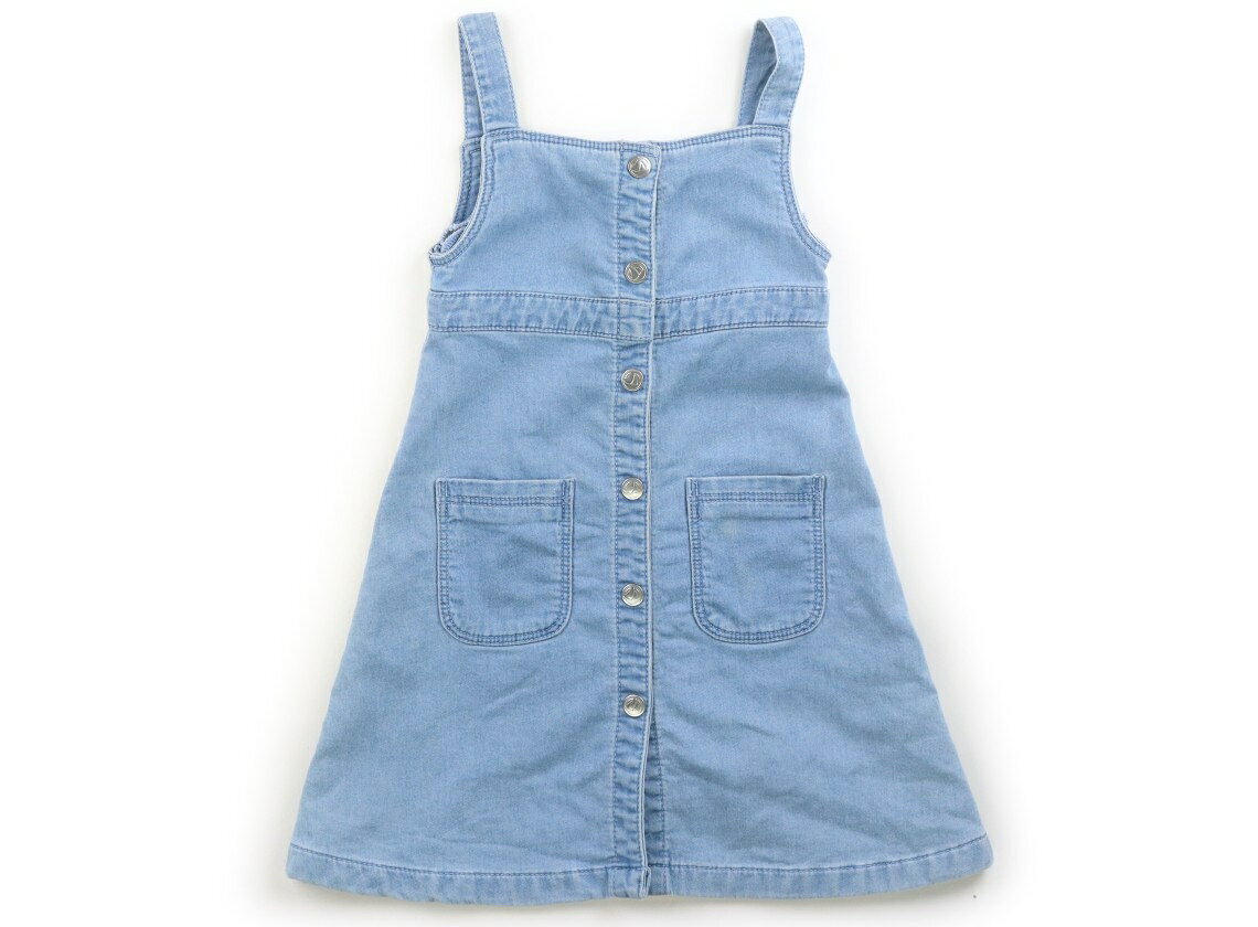 　ブランド 　PETIT BATEAU(プチバトー) 　カテゴリー 　ジャンパースカート 　サイズ 　110サイズ 　色 　水色 　状態 　★★★ 　記名 　なし 　ジャンル 　Girl 実際のサイズ表記は6A/116です。全体に使用感はありますが、まだまだ普段着として活躍してくれそうです。スエット地です。 ＊【状態】【サイズ】に関しての詳しい説明はこちら