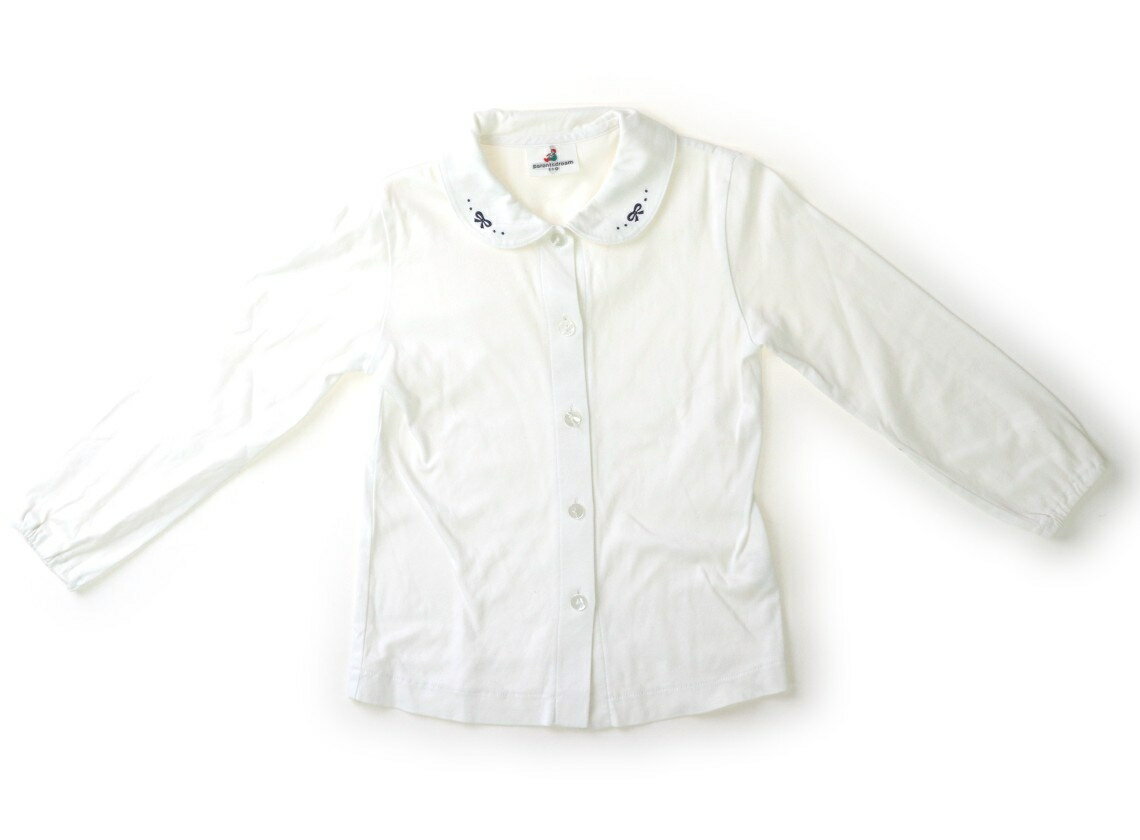 ペアレンツドリーム Parents Dream Tシャツ・カットソー 110 女の子 ホワイト 子供服 ベビー服 キッズ アウトレット ユーズド 【中古】キッズ・ベビー・マタニティ