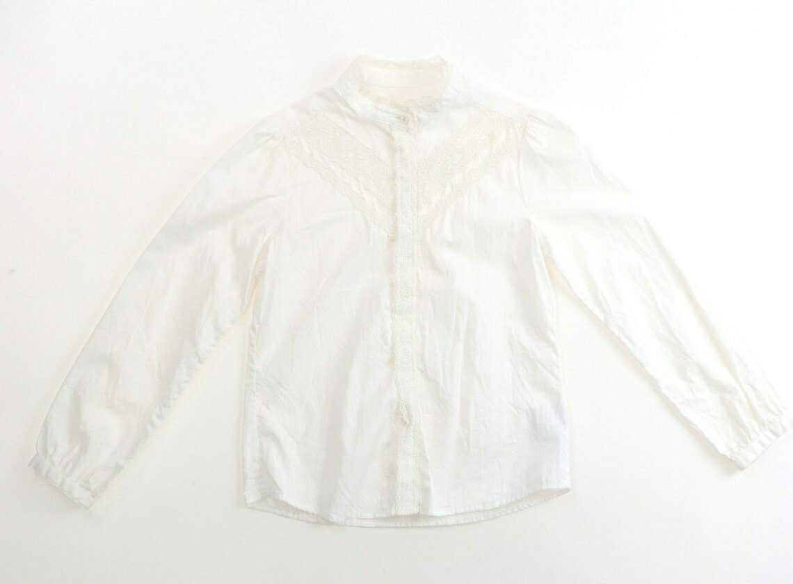 コムサデモード COMME CA DU MODE シャツ・ブラウス 130 女の子 オフホワイト 子供服 ベビー服 キッズ アウトレット ユーズド 【中古】キッズ・ベビー・マタニティ