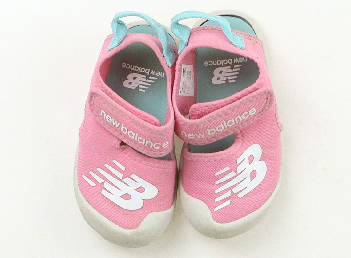 ニューバランス New Balance サンダル 靴14cm〜 女の子 ピンク・白 子供服 ベビー...