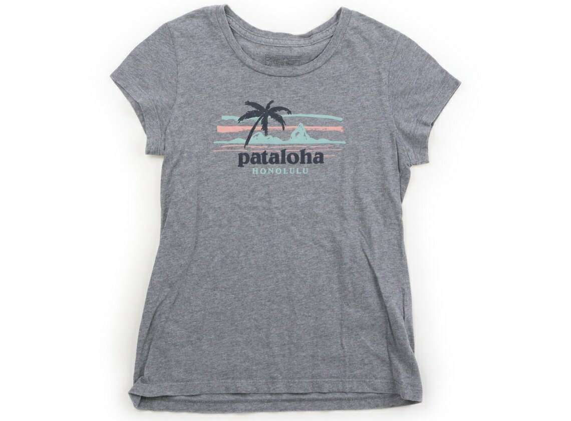 パタゴニア Patagonia Tシャツ カットソー 130 男の子 グレー 子供服 ベビー服 キッズ アウトレット ユーズド 【中古】キッズ ベビー マタニティ
