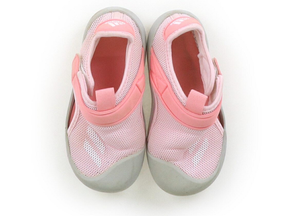 アディダス Adidas スニーカー 靴15cm〜 女の子 ピンク 子供服 ベビー服 キッズ アウトレット ユーズド 【中古】キッズ・ベビー・マタニティ