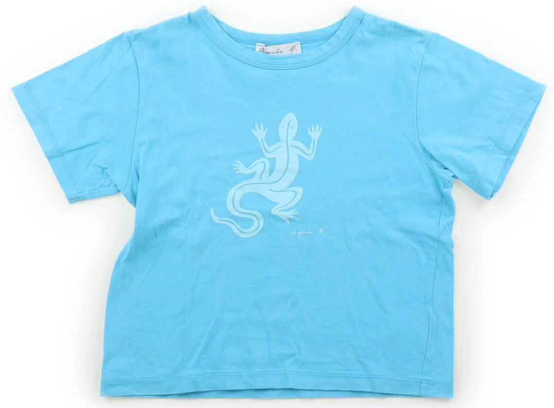 アニエスベー agnes.b Tシャツ・カットソー 110 男の子 ライトブルー 子供服 ベビー服 キッズ アウトレット ユーズド 【中古】キッズ・ベビー・マタニティ