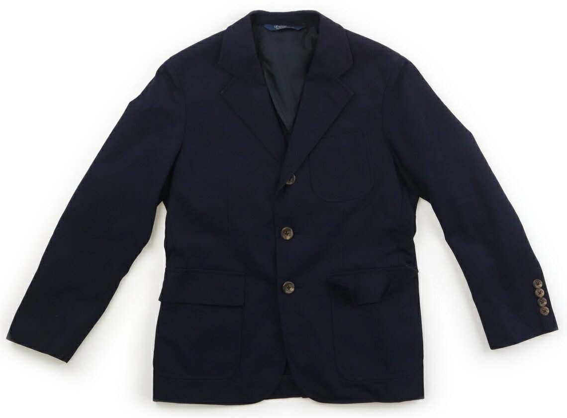 ポロラルフローレン POLO RALPH LAUREN ジャケット・ブレザー 140 男の子 ネイビー 子供服 ベビー服 キッズ アウトレット ユーズド 【中古】キッズ・ベビー・マタニティ