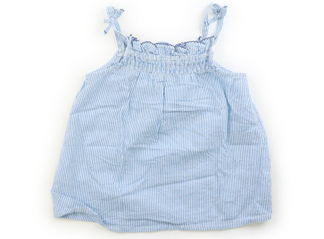 자라 ZARA 탱크 탑 캐미솔 100 소녀 블루 계 스트라이프 아동복 아기 옷 키즈 아울렛 유즈드 [중고] 키즈 아기 출산