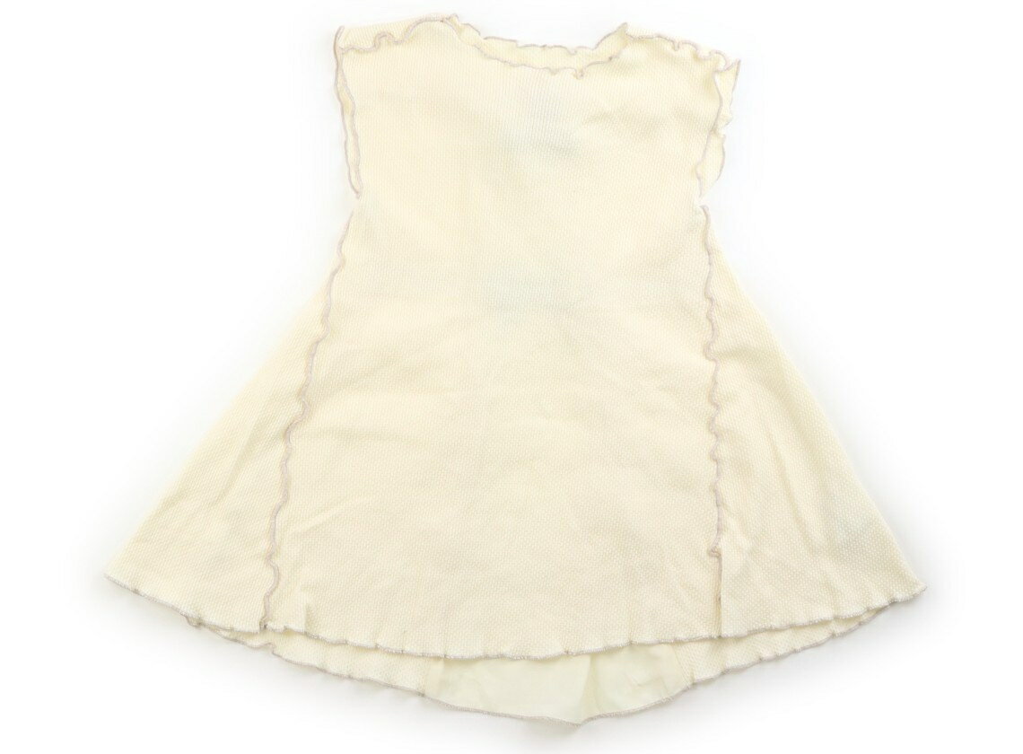 Rakuten - プティマイン petit main チュニック 130 女の子 クリーム 子供服 ベビー服 キッズ アウトレット ユーズド 【中古】キッズ・ベビー・マタニティ