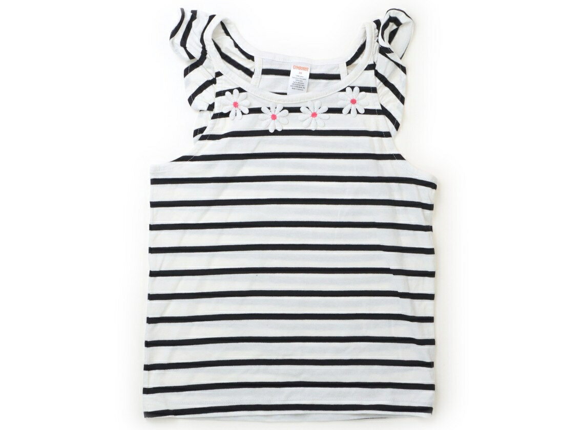 짐보리 Gymboree 탱크 탑 캐미솔 140 소녀 블랙 테두리 꽃무늬 어린이 옷 아기 옷 키즈 아울렛 유즈드 [중고] 키즈 아기 출산