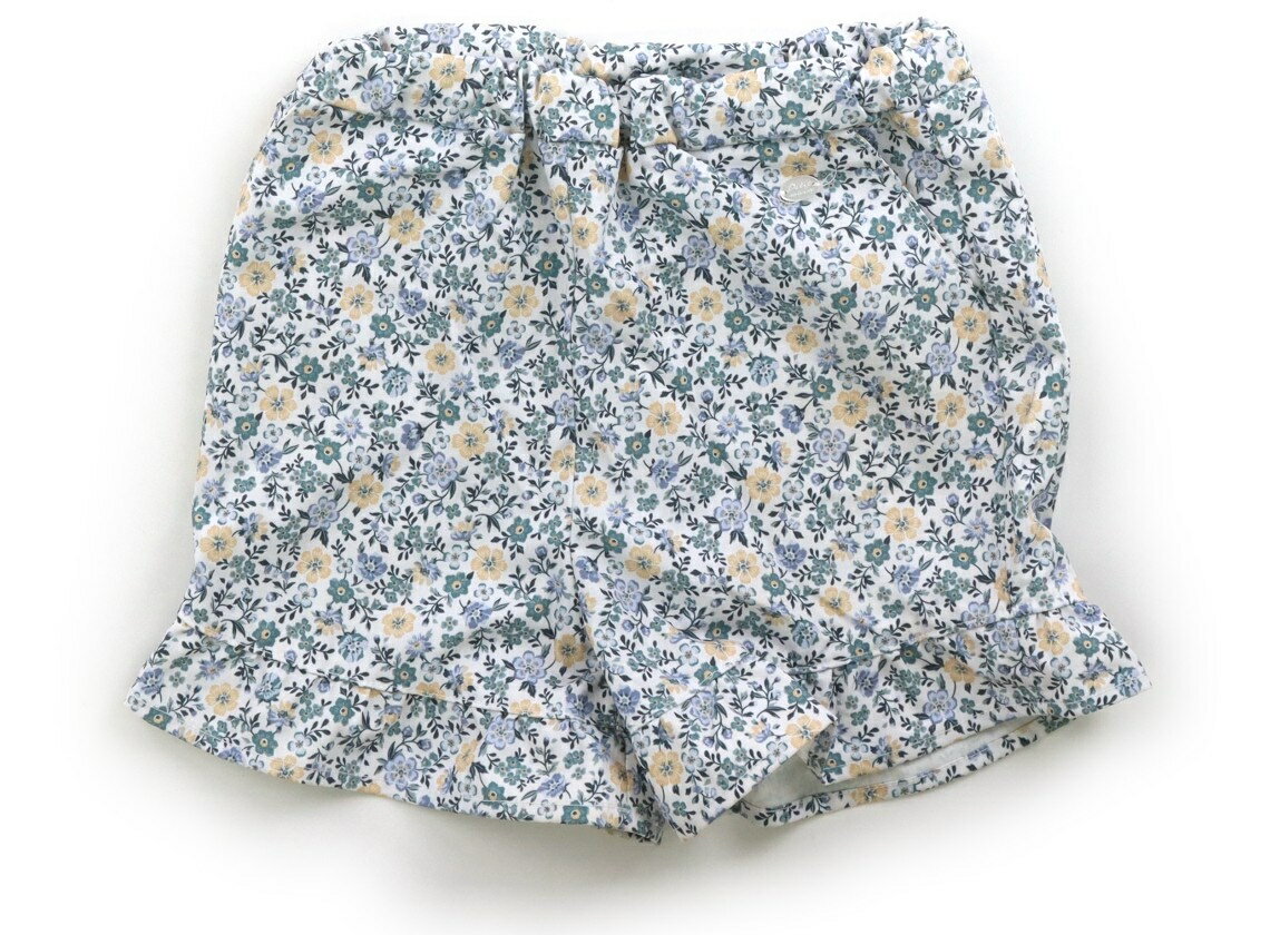 プティマイン petit main ショートパンツ 120 女の子 白、グリーン、オレンジ、花柄 子供服 ベビー服 キッズ アウトレット ユーズド 【中古】キッズ・ベビー・マタニティ