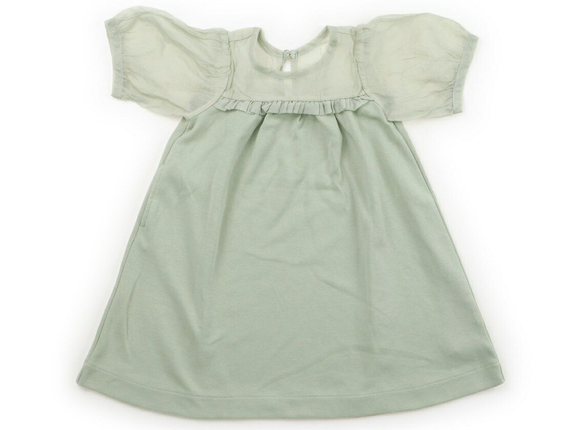 Rakuten - アプレレクール apres les cours チュニック 90 女の子 ライトカーキ 子供服 ベビー服 キッズ アウトレット ユーズド 【中古】キッズ・ベビー・マタニティ