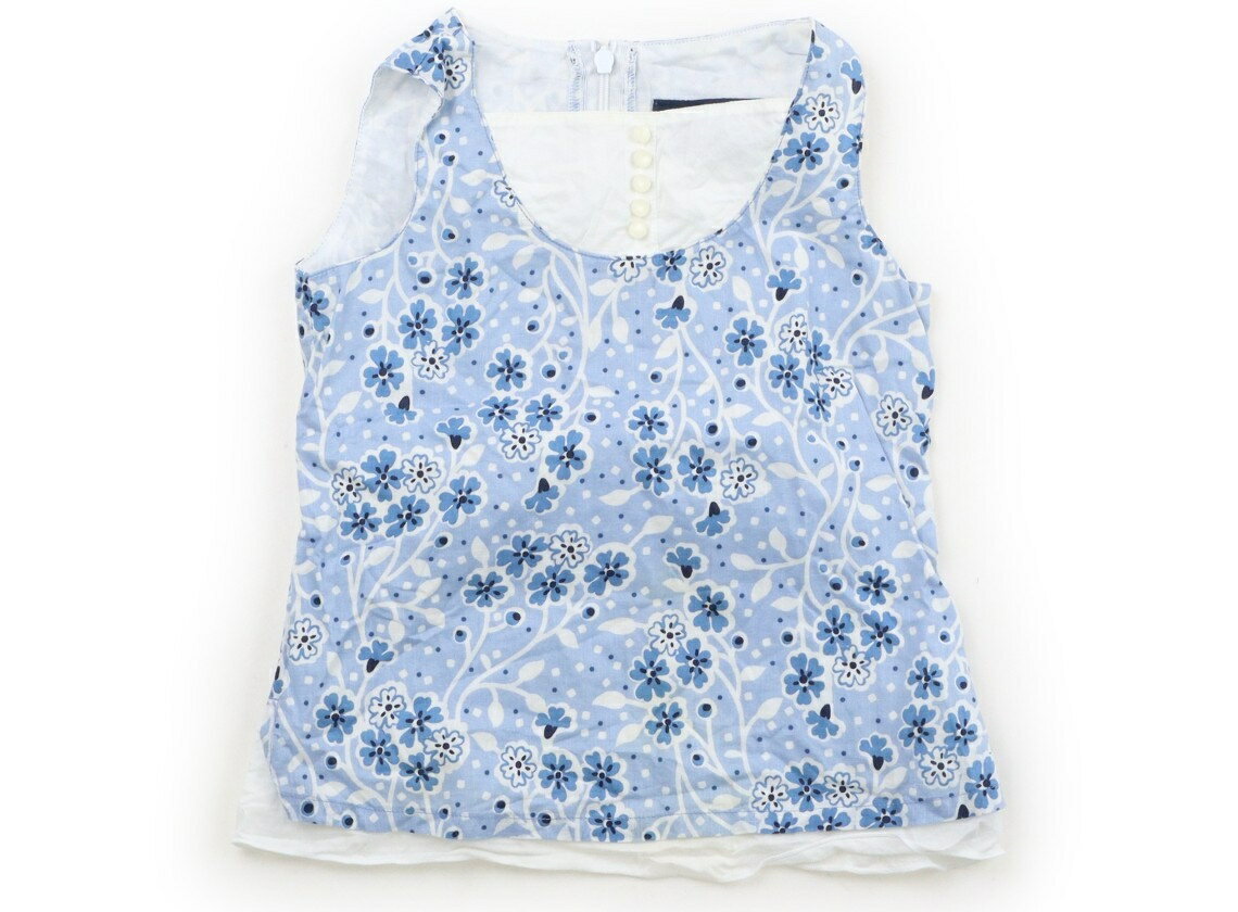 コムサデモード COMME CA DU MODE シャツ・ブラウス 100 女の子 水色・青・花柄 子供服 ベビー服 キッズ アウトレット ユーズド 【中古】キッズ・ベビー・マタニティ