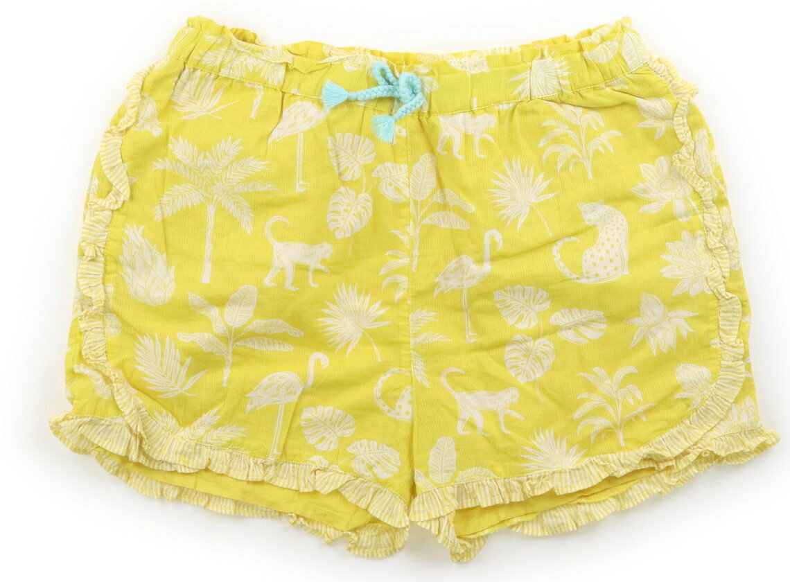 Rakuten - ボーデン Mini Boden ショートパンツ 150 女の子 イエロー・貝殻柄 子供服 ベビー服 キッズ アウトレット ユーズド 【中古】キッズ・ベビー・マタニティ