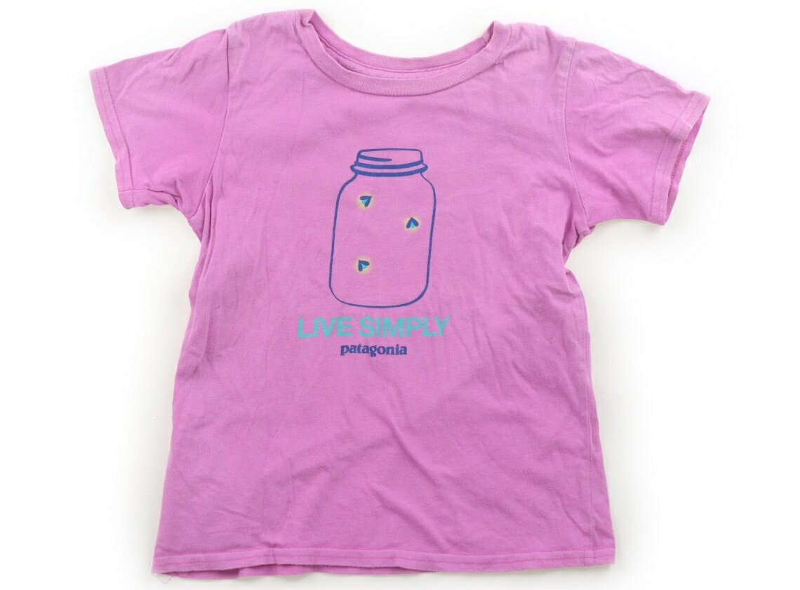 パタゴニア Patagonia Tシャツ カットソー 110 女の子 ピオニー 子供服 ベビー服 キッズ アウトレット ユーズド 【中古】キッズ ベビー マタニティ