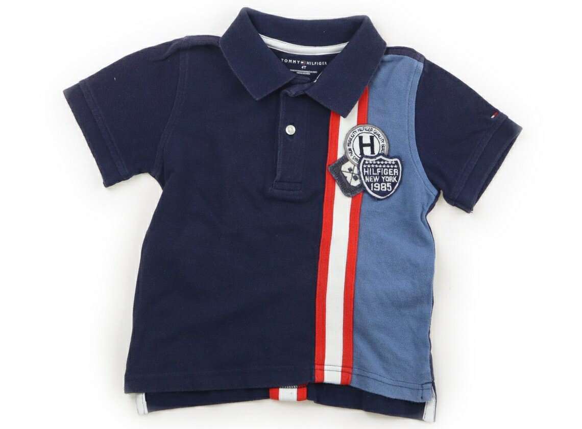 トミーヒルフィガー Tommy Hilfiger ポロシャツ 100 男の子 紺 子供服 ベビー服 キッズ アウトレット ユーズド 【中古】キッズ・ベビー・マタニティ