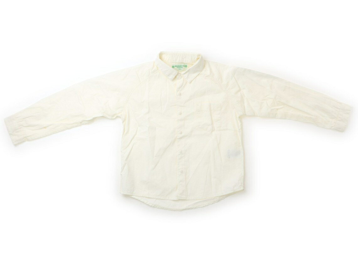 Rakuten - マーキーズ Markey's シャツ・ブラウス 120 男の子 生成り 子供服 ベビー服 キッズ アウトレット ユーズド 【中古】キッズ・ベビー・マタニティ