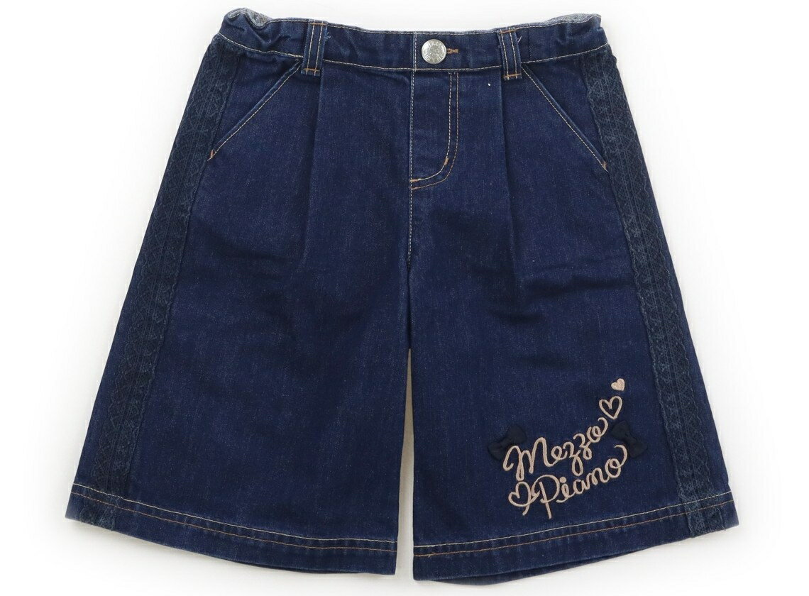 メゾピアノ mezzo piano ハーフパンツ 90 女の子 紺 子供服 ベビー服 キッズ アウトレット ユーズド 【中古】キッズ・ベビー・マタニティ