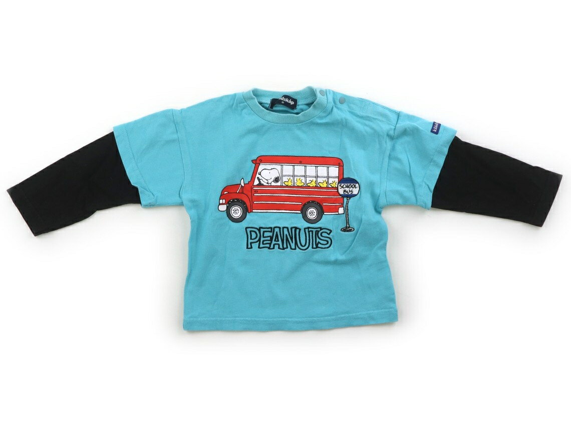 Rakuten - クレードスコープ kladskap Tシャツ・カットソー 90 男の子 水色 子供服 ベビー服 キッズ アウトレット ユーズド 【中古】キッズ・ベビー・マタニティ