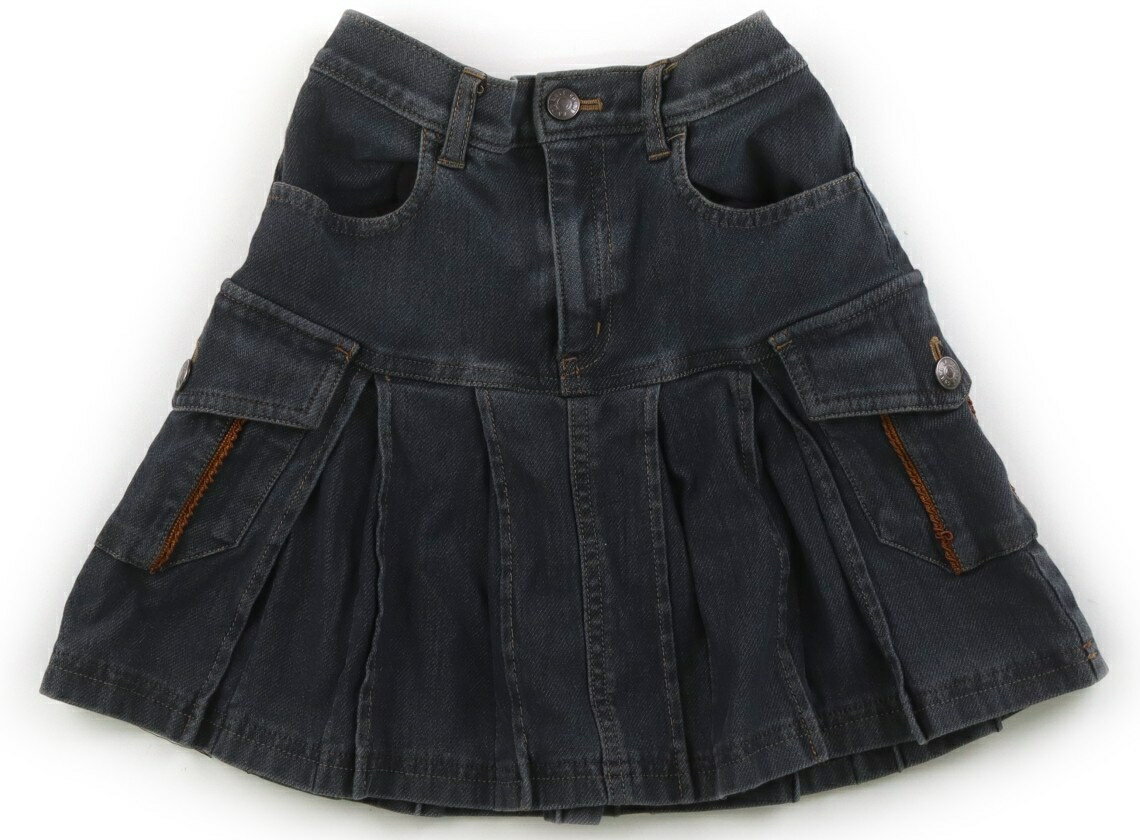 コムサデモード COMME CA DU MODE ジャンパースカート 120 女の子 ネイビー・オフボーダー 子供服 ベビー服 キッズ アウトレット ユーズド 【中古】キッズ・ベビー・マタニティ