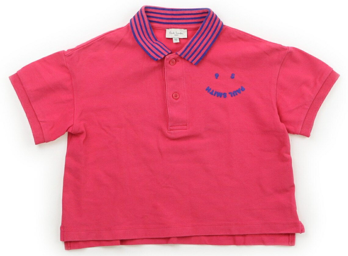 ポールスミス Paul Smith ポロシャツ 100 男の子 フューシャピンク・ブルー 子供服 ベビー服 キッズ アウトレット ユーズド 【中古】キッズ・ベビー・マタニティ