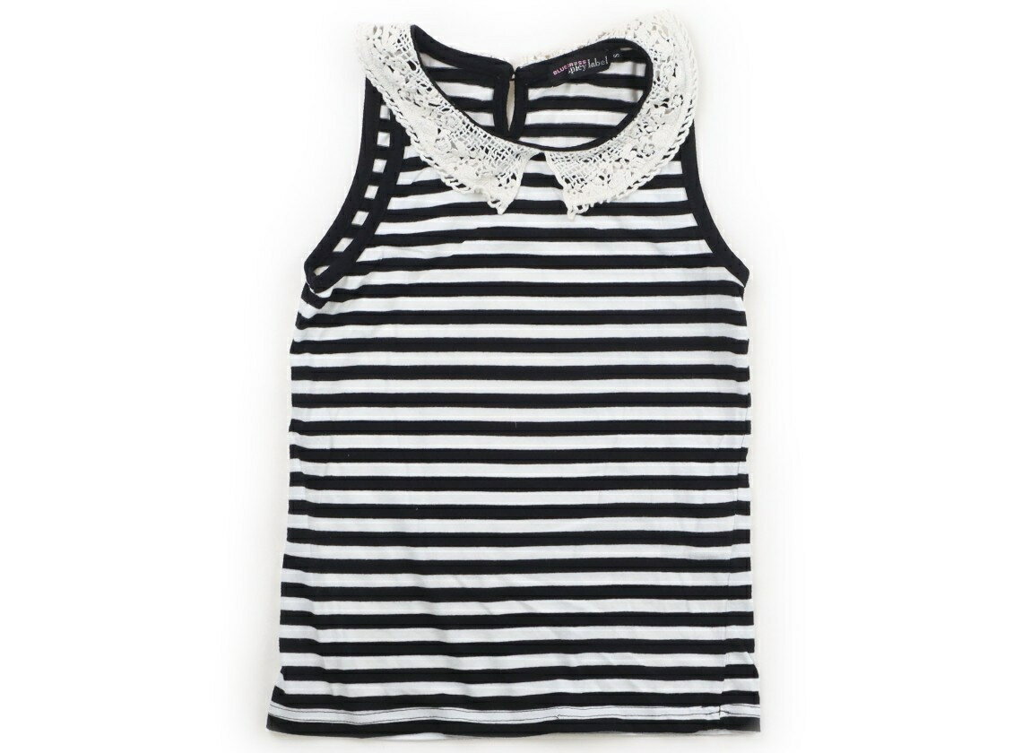 BLUE CROSS Tank Top/Camisole, Size 140, Girls, Black and White, Children's Clothing, Baby Clothes, Kids, Outlet, Used [Pre-owned] Kids, Baby, Maternity