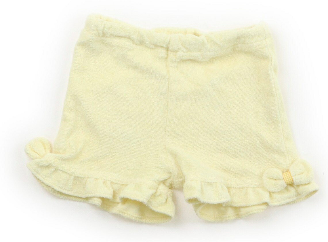 メゾピアノ mezzo piano ショートパンツ 90 女の子 黄色 子供服 ベビー服 キッズ アウトレット ユーズド 【中古】キッズ・ベビー・マタニティ