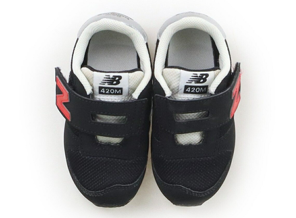儿童 - ニューバランス New Balance スニーカー 靴15cm〜 男の子 ブラック 子供服 ベビー服 キッズ アウトレット ユーズド 【中古】キッズ・ベビー・マタニティ
