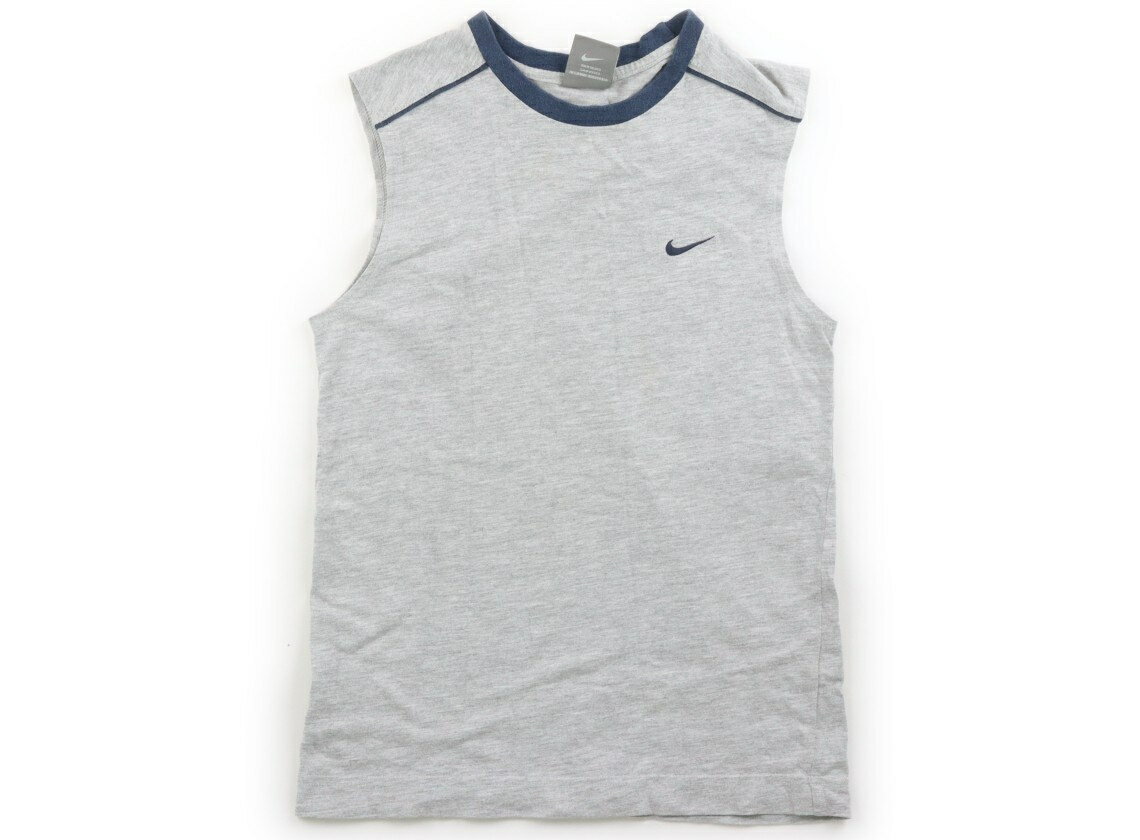ナイキ NIKE タンクトップ・キャミソール 140 男の子 グレー・ネイビー 子供服 ベビー服 キッズ アウトレット ユーズド 【中古】キッズ・ベビー・マタニティ