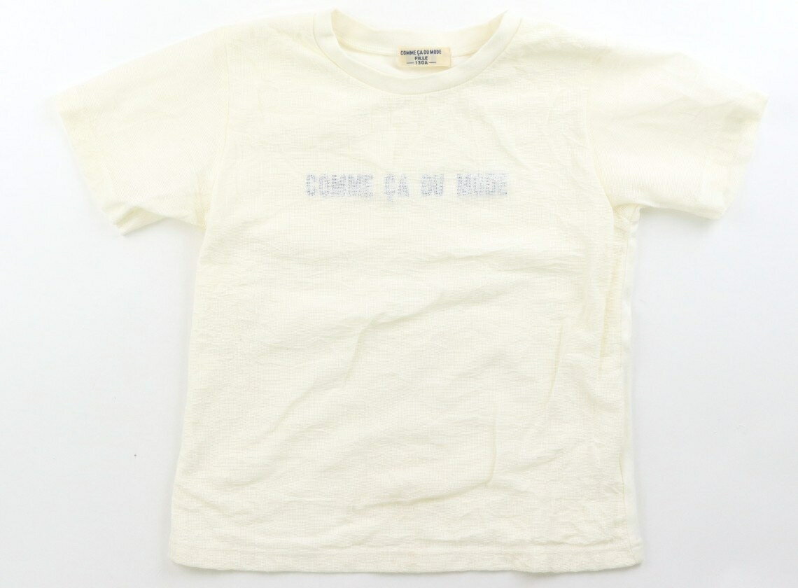 コムサデモード COMME CA DU MODE Tシャツ・カットソー 130 女の子 アイボリー 子供服 ベビー服 キッズ アウトレット ユーズド 【中古】キッズ・ベビー・マタニティ