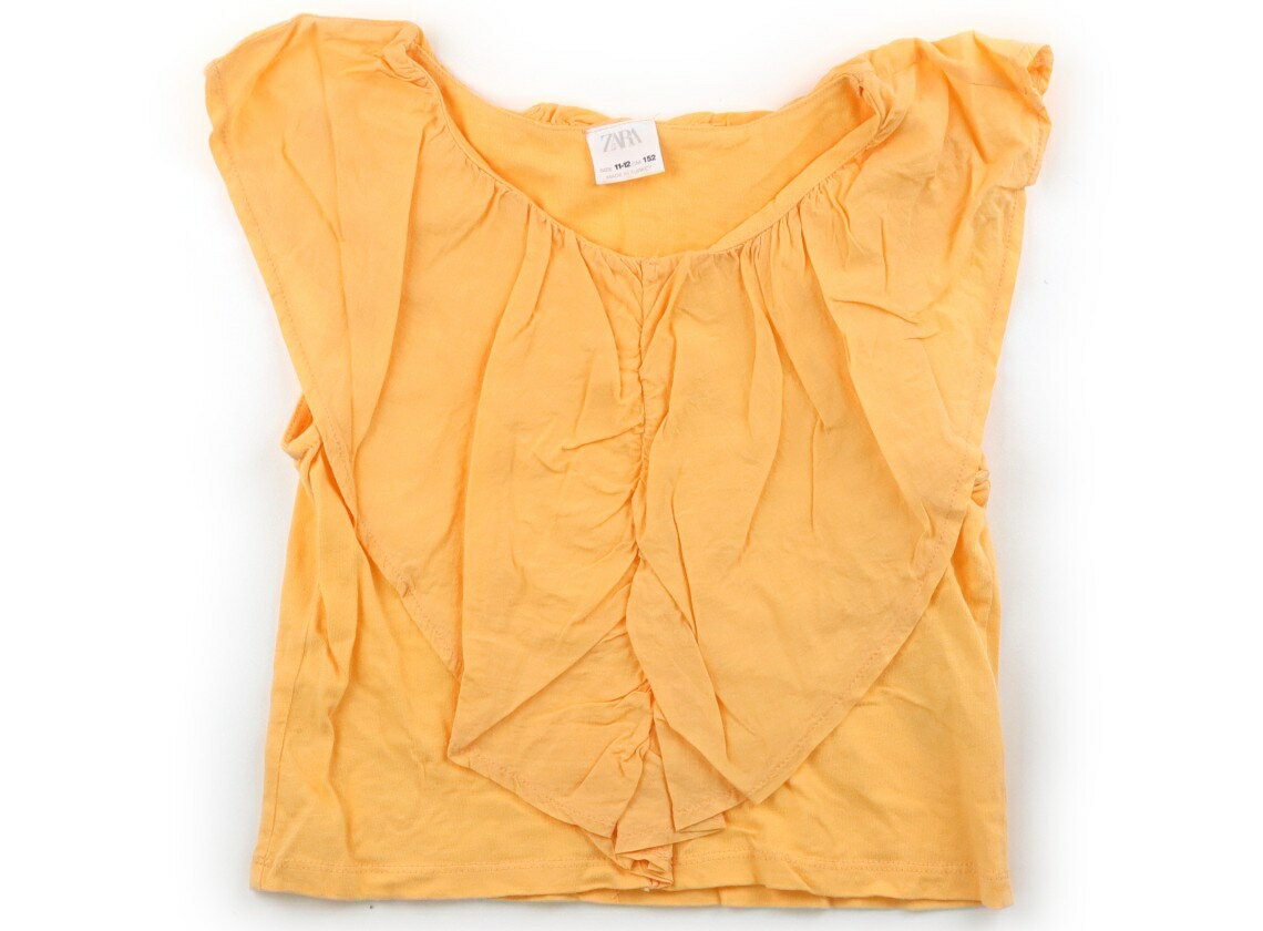 자라 ZARA 탱크탑 캐미솔 150 여자 오렌지 어린이 옷 아기 옷 키즈 아울렛 유즈드 [중고] 키즈 아기 출산