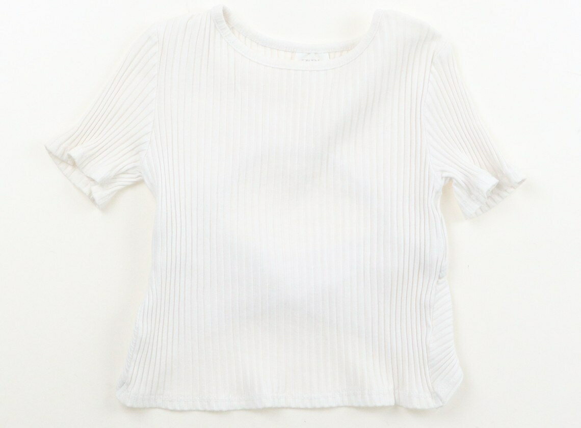乐天商城 - ザラ ZARA Tシャツ・カットソー 110 女の子 ホワイト 子供服 ベビー服 キッズ アウトレット ユーズド 【中古】キッズ・ベビー・マタニティ