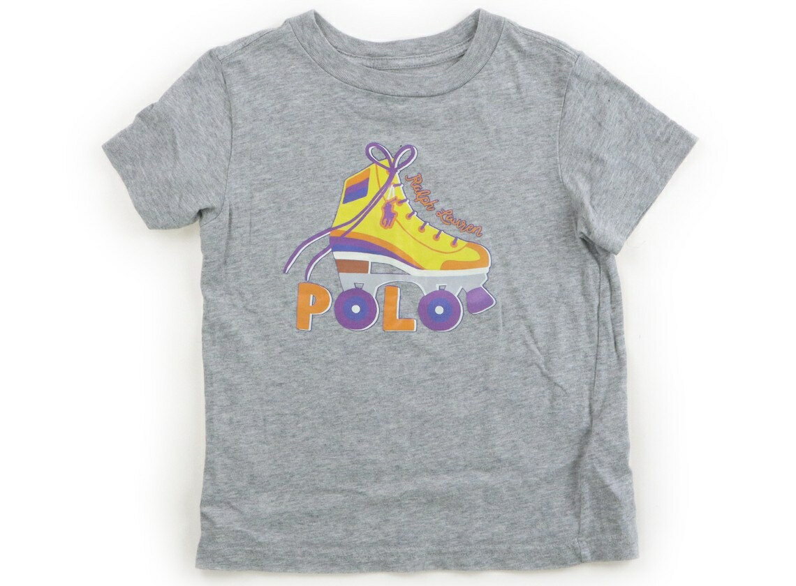 ポロラルフローレン POLO RALPH LAUREN Tシャツ・カットソー 110 男の子 グレー・プリント 子供服 ベビー服 キッズ アウトレット ユーズド 【中古】キッズ・ベビー・マタニティ
