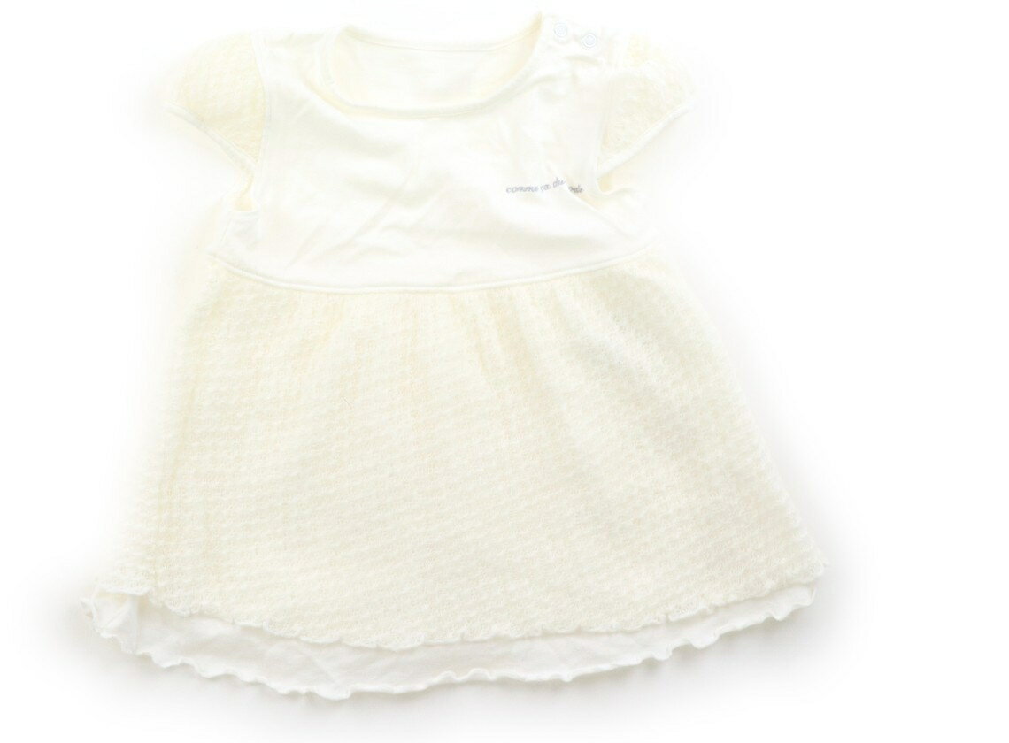 コムサデモード COMME CA DU MODE ワンピース 90 女の子 ホワイト 子供服 ベビー服 キッズ アウトレット ユーズド 【中古】キッズ・ベビー・マタニティ