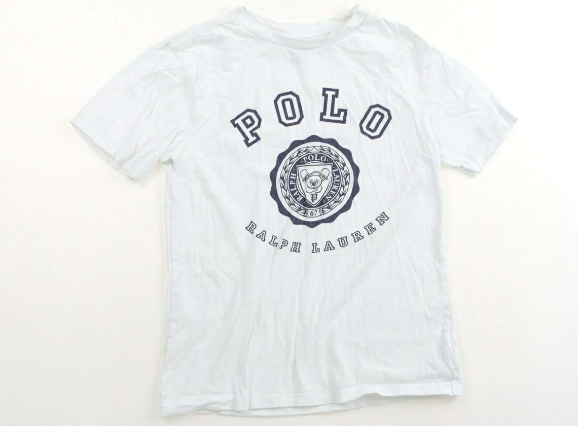 Rakuten - ポロラルフローレン POLO RALPH LAUREN Tシャツ・カットソー 140 男の子 白 子供服 ベビー服 キッズ アウトレット ユーズド 【中古】キッズ・ベビー・マタニティ