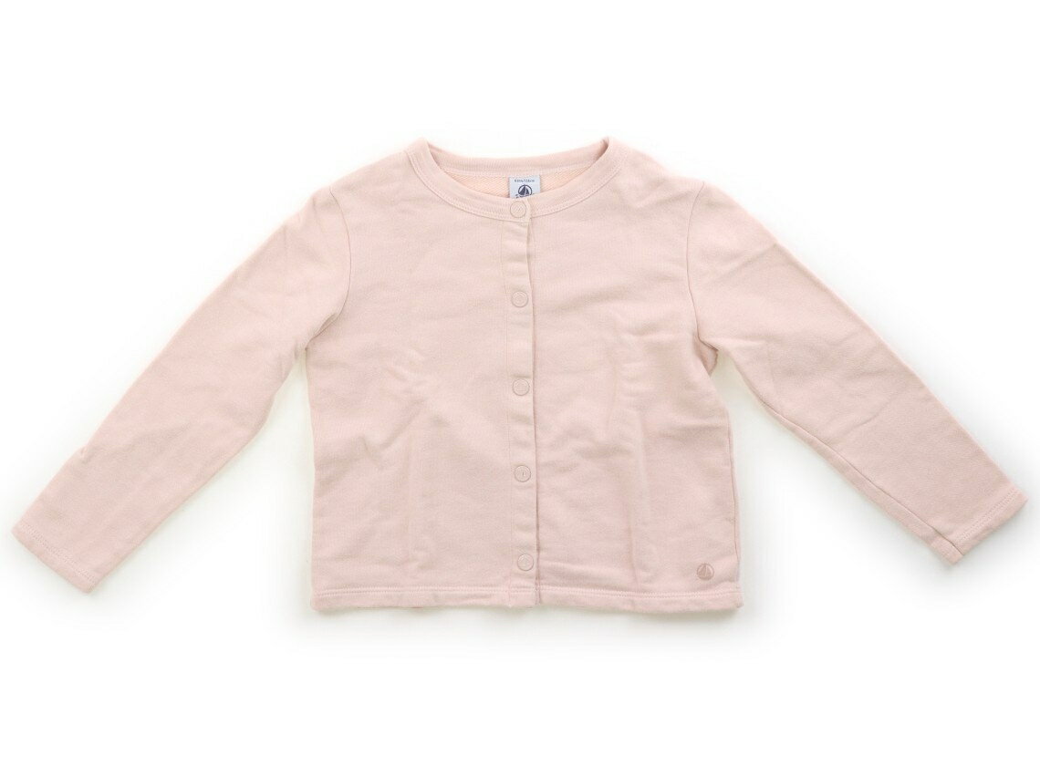 Rakuten - プチバトー PETIT BATEAU カーディガン 110 女の子 ピンク 子供服 ベビー服 キッズ アウトレット ユーズド 【中古】キッズ・ベビー・マタニティ