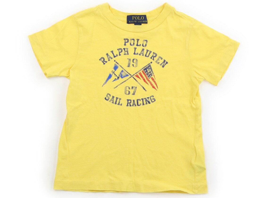 ポロラルフローレン POLO RALPH LAUREN Tシャツ・カットソー 100 男の子 黄色・プリント 子供服 ベビー服 キッズ アウトレット ユーズド 【中古】キッズ・ベビー・マタニティ