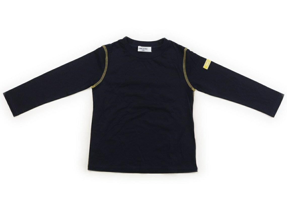 コムサフィユ COMME CA FILLE Tシャツ・カットソー 110 男の子 ネイビー 子供服 ベビー服 キッズ アウトレット ユーズド 【中古】キッズ・ベビー・マタニティ