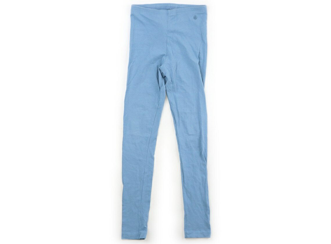 プチバトー PETIT BATEAU レギンス 140 女の子 水色 子供服 ベビー服 キッズ アウトレット ユーズド 【中古】キッズ・ベビー・マタニティ